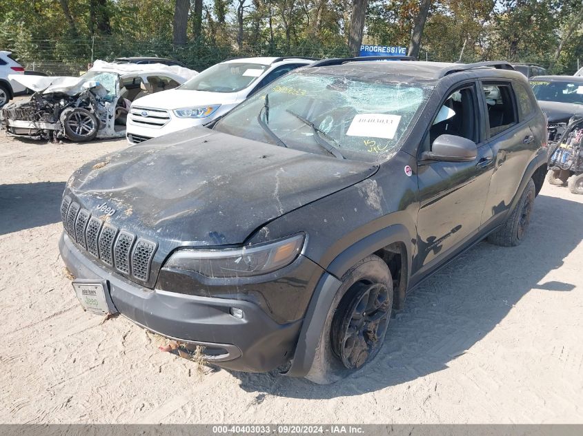 2019 Jeep Cherokee Trailhawk Elite 4X4 VIN: 1C4PJMBX0KD420723 Lot: 40403033