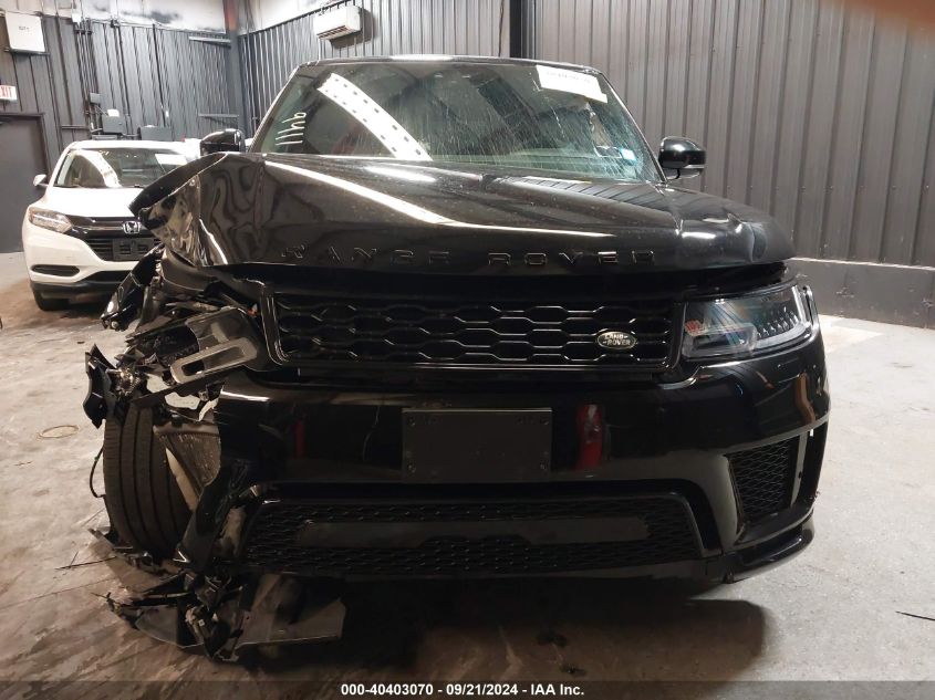 2022 Land Rover Range Rover Sport Hst Mhev VIN: SALWS2RU4NA205627 Lot: 40403070