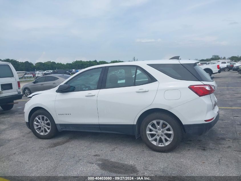 2019 Chevrolet Equinox Ls VIN: 3GNAXHEV6KS602617 Lot: 40403080