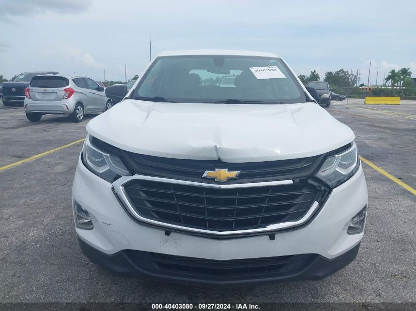 2019 Chevrolet Equinox Ls VIN: 3GNAXHEV6KS602617 Lot: 40403080