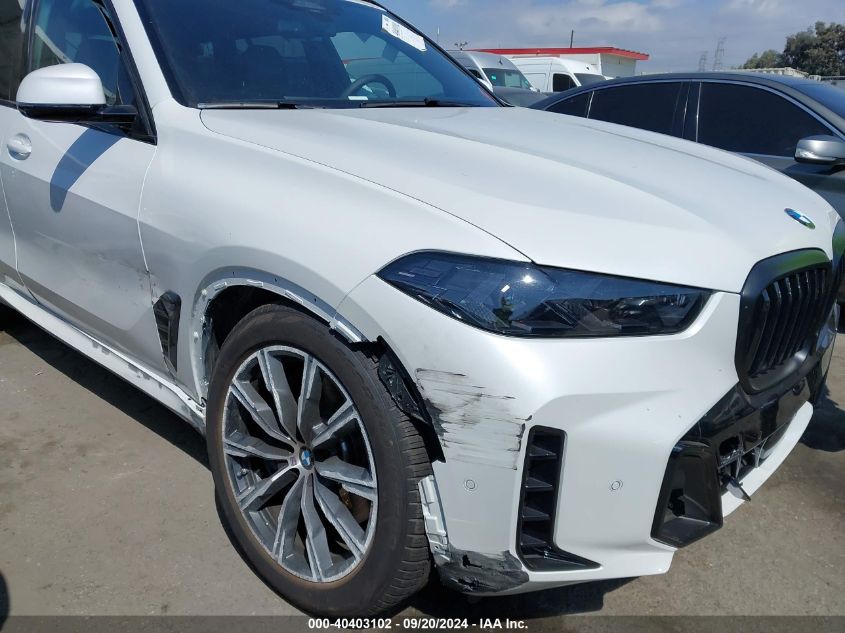 2025 BMW X5 xDrive40I VIN: 5UX23EU0XS9W80218 Lot: 40403102