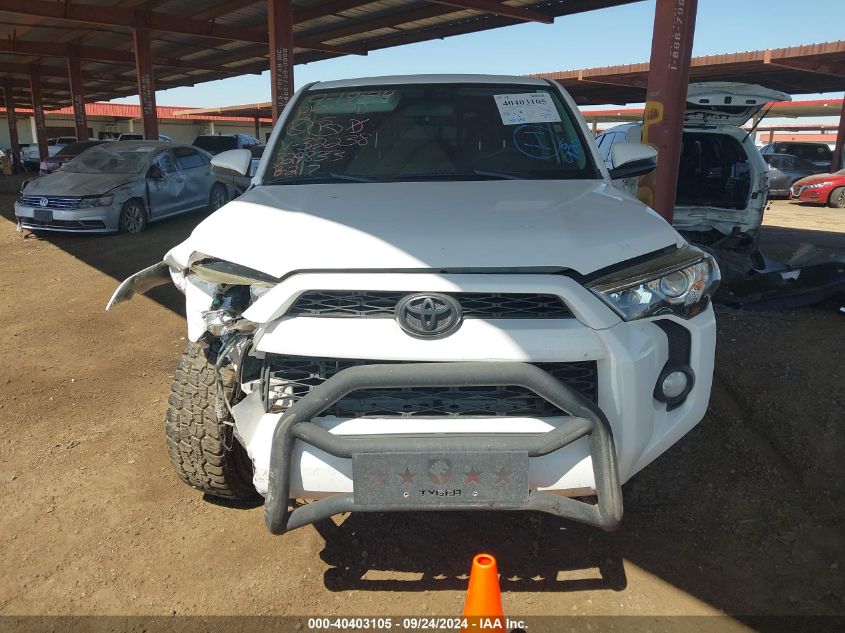 2016 Toyota 4Runner Sr5 VIN: JTEBU5JR2G5322381 Lot: 40403105