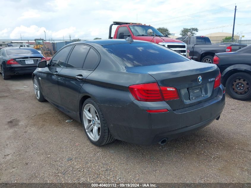 2011 BMW 535I VIN: WBAFR7C51BC801244 Lot: 40403112