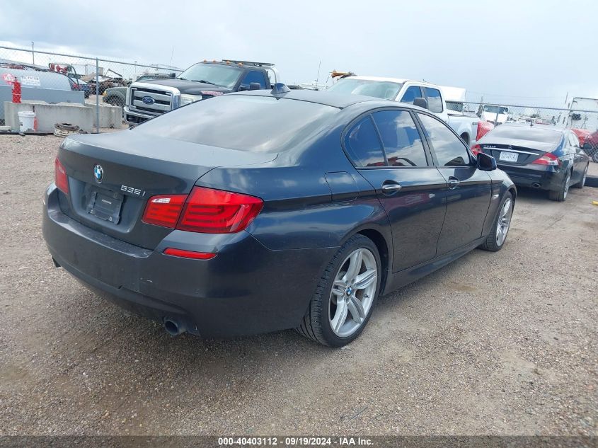 2011 BMW 535I VIN: WBAFR7C51BC801244 Lot: 40403112