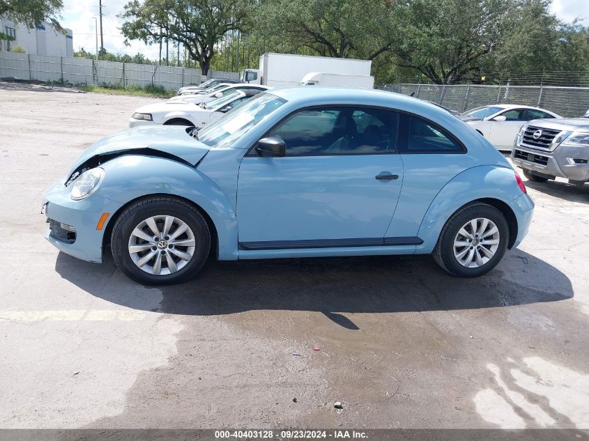 2015 Volkswagen Beetle 1.8T VIN: 3VWF17AT4FM615405 Lot: 40403128