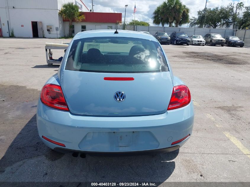 2015 Volkswagen Beetle 1.8T VIN: 3VWF17AT4FM615405 Lot: 40403128