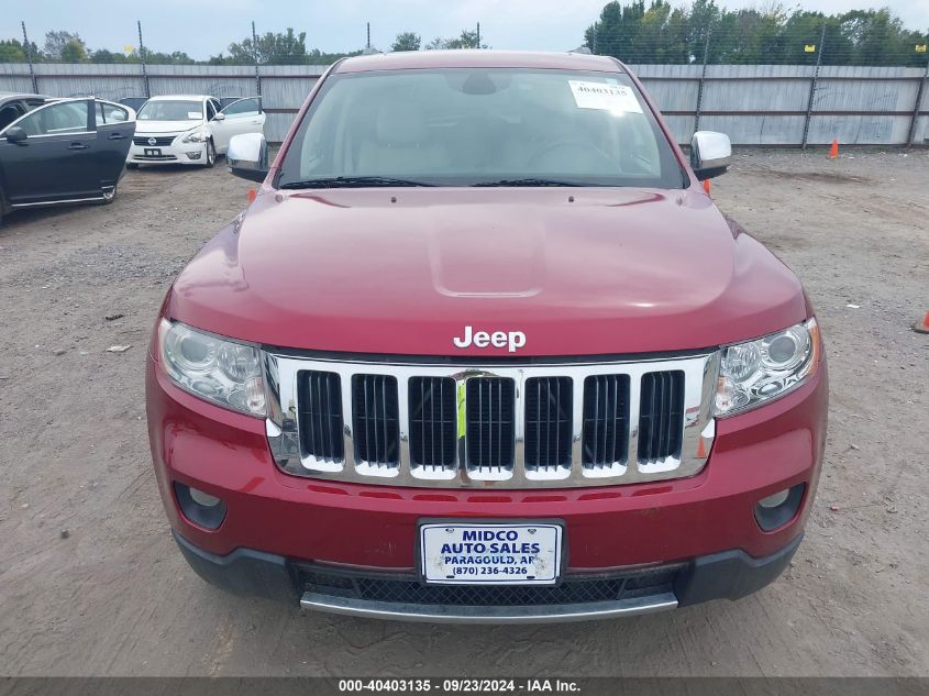 2012 Jeep Grand Cherokee Limited VIN: 1C4RJEBG0CC265533 Lot: 40403135