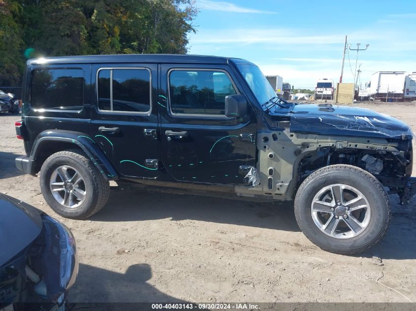 2021 Jeep Wrangler Unlimited Sahara 4X4 VIN: 1C4HJXEM9MW669925 Lot: 40403143