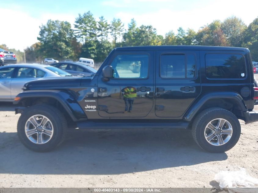 1C4HJXEM9MW669925 2021 Jeep Wrangler Unlimited Sahara 4X4