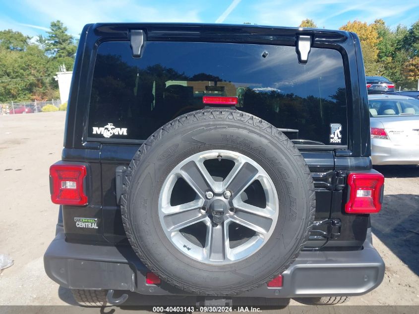 1C4HJXEM9MW669925 2021 Jeep Wrangler Unlimited Sahara 4X4