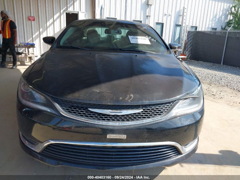 2015 Chrysler 200 Limited VIN: 1C3CCCAB5FN685666 Lot: 40403160