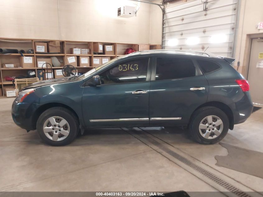 2014 Nissan Rogue Select S VIN: JN8AS5MV6EW706822 Lot: 40403163