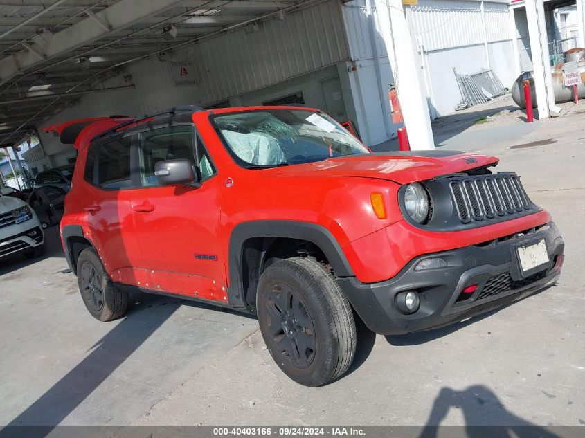 VIN ZACCJBCBXJPH44557 2018 JEEP RENEGADE TRAILHAWK 4X4