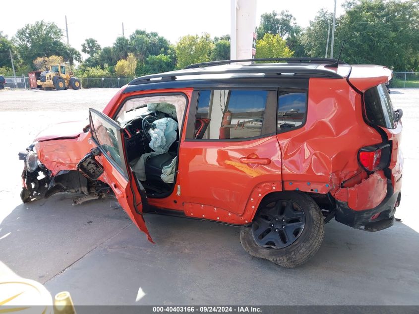 VIN ZACCJBCBXJPH44557 2018 JEEP RENEGADE TRAILHAWK 4X4