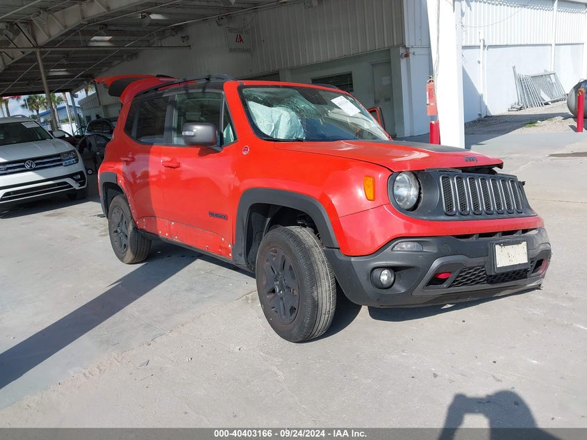 VIN ZACCJBCBXJPH44557 2018 JEEP RENEGADE TRAILHAWK 4X4