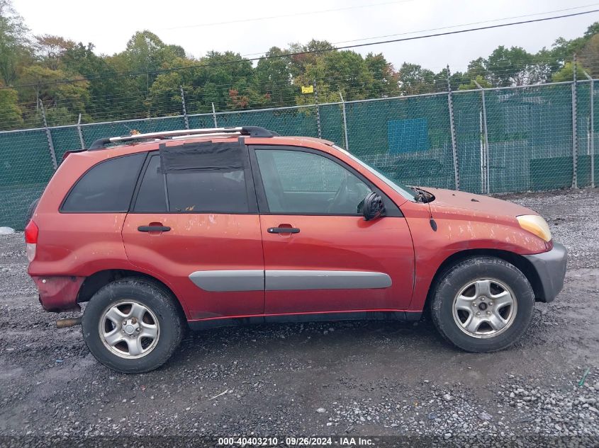 2003 Toyota Rav4 VIN: JTEGH20VX30096170 Lot: 40403210