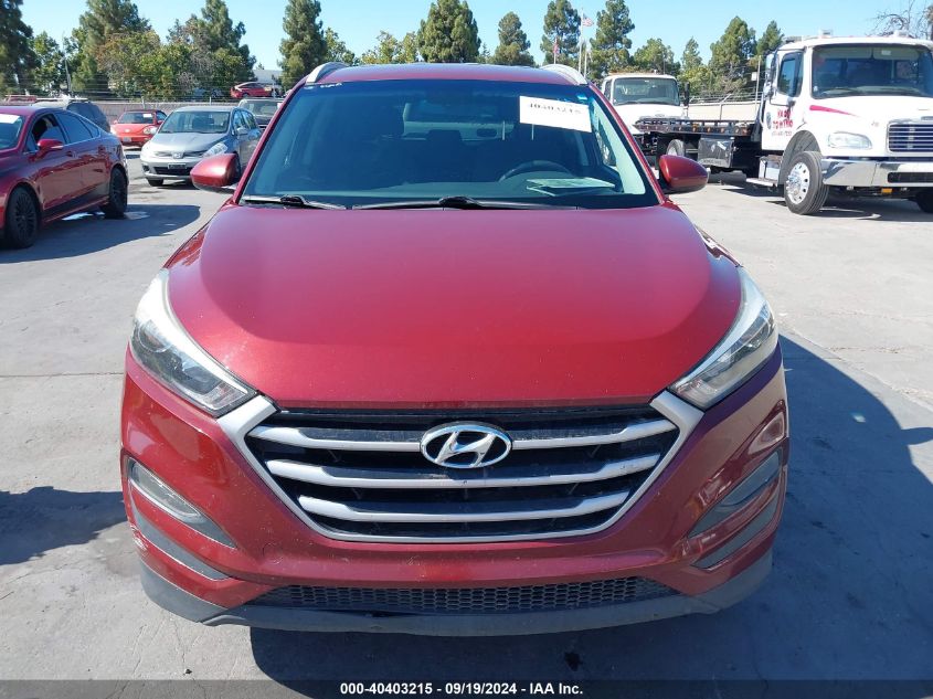 KM8J33A45JU767511 2018 Hyundai Tucson Sel