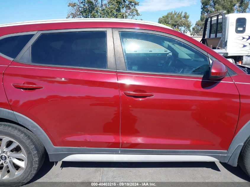 KM8J33A45JU767511 2018 Hyundai Tucson Sel