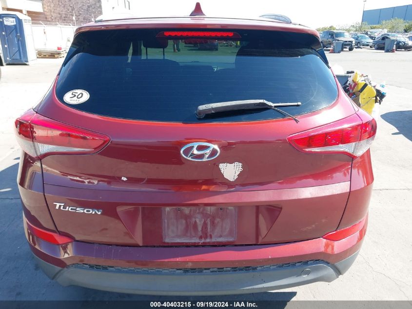 KM8J33A45JU767511 2018 Hyundai Tucson Sel