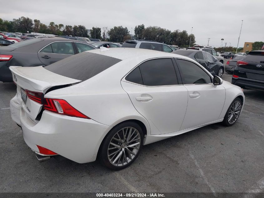 2016 Lexus Is 200T VIN: JTHBA1D20G5015469 Lot: 40403234