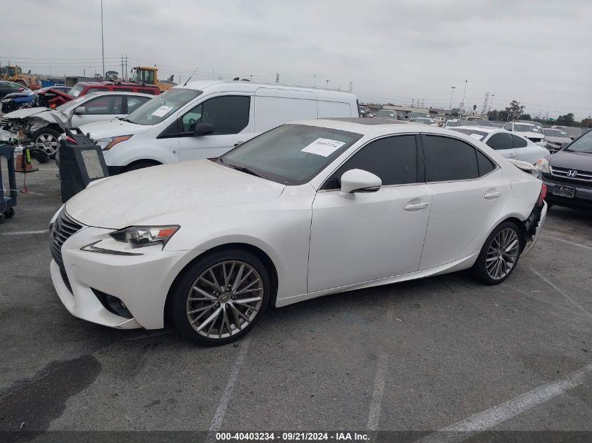 2016 Lexus Is 200T VIN: JTHBA1D20G5015469 Lot: 40403234