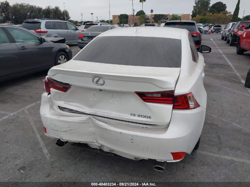 2016 Lexus Is 200T VIN: JTHBA1D20G5015469 Lot: 40403234