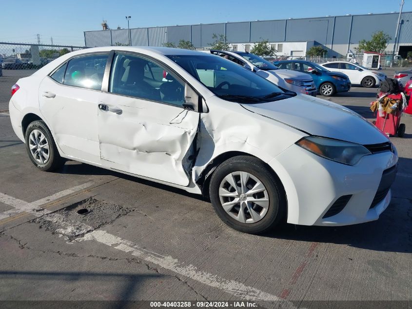 2016 TOYOTA COROLLA L - 5YFBURHE3GP476566