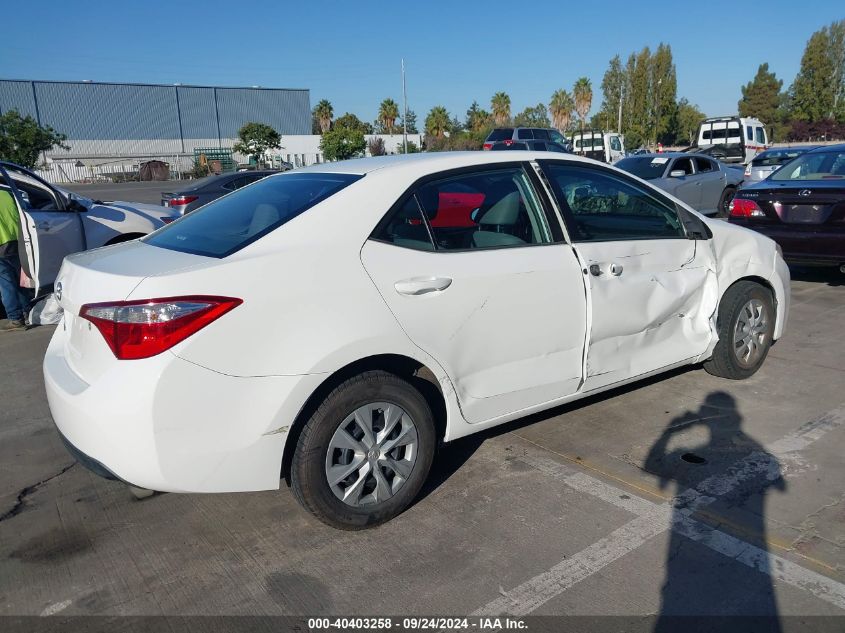 2016 TOYOTA COROLLA L - 5YFBURHE3GP476566