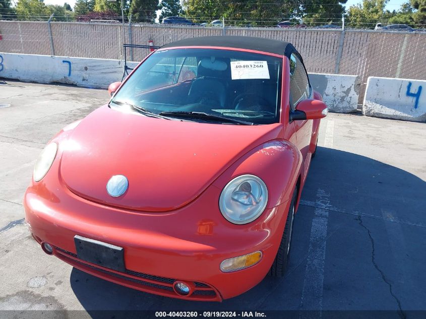 2004 Volkswagen New Beetle Gls VIN: 3VWCM31Y04M315274 Lot: 40403260