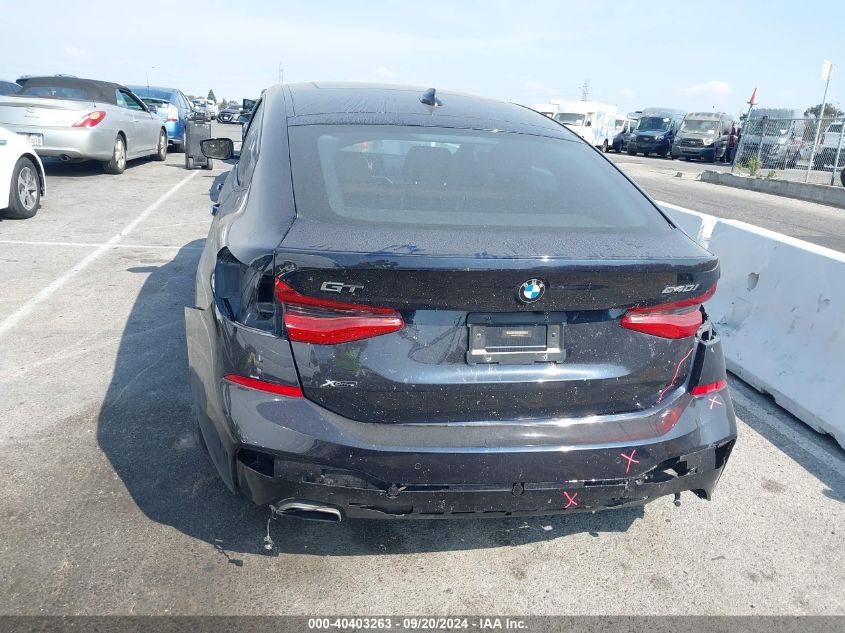 2018 BMW 640I Gran Turismo xDrive VIN: WBAJV6C55JBK06918 Lot: 40403263