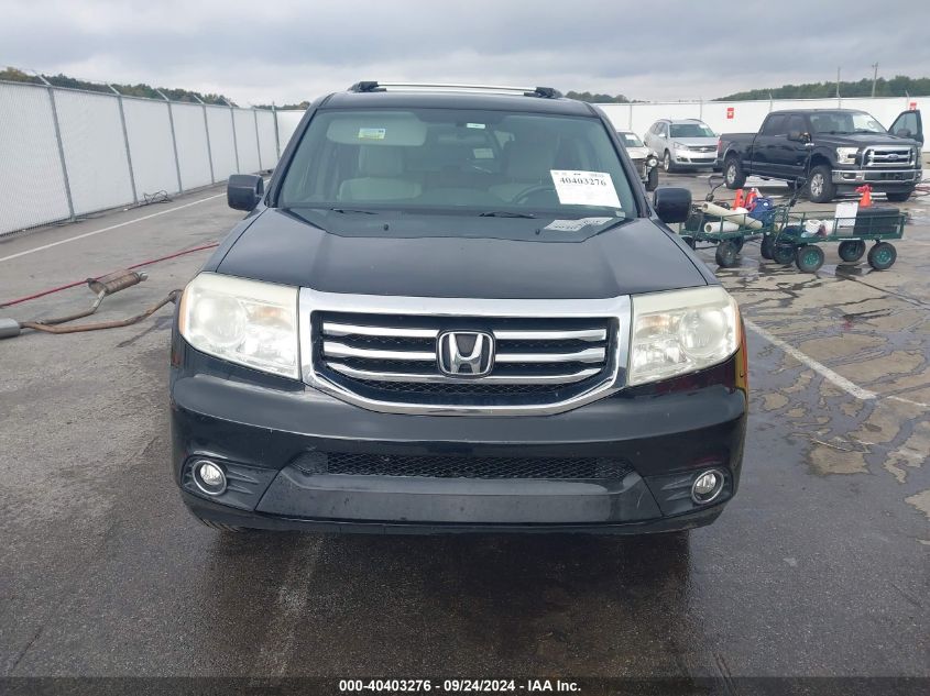 2013 Honda Pilot Ex VIN: 5FNYF4H49DB037474 Lot: 40403276