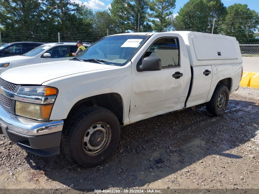 2007 Chevrolet Colorado Work Truck VIN: 1GBDS14E378147310 Lot: 40403288