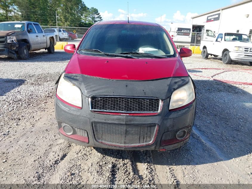 KL1TG6DE1BB174076 2011 Chevrolet Aveo 2Lt