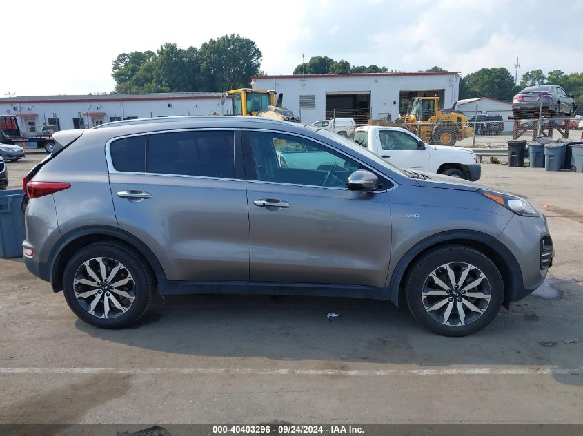 2017 Kia Sportage Ex VIN: KNDPNCACXH7247877 Lot: 40403296