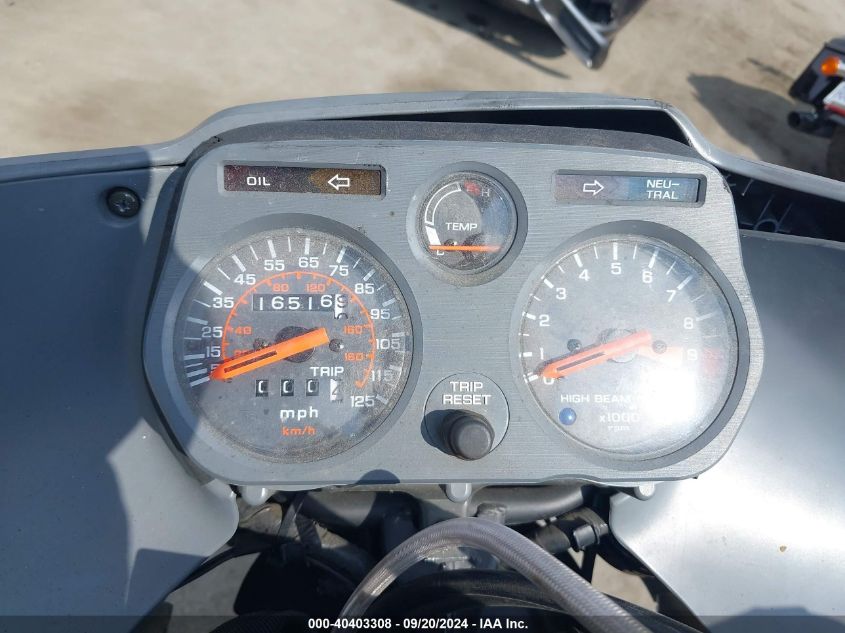 1989 Honda Xl600 V VIN: JH2PD0618KM200601 Lot: 40403308