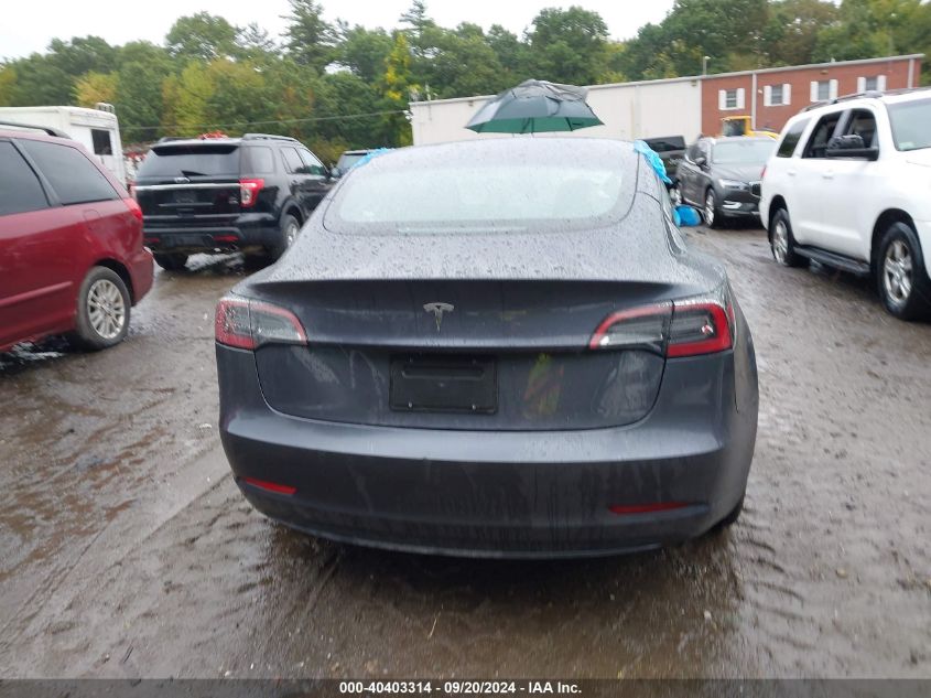 2023 Tesla Model 3 Rear-Wheel Drive VIN: 5YJ3E1EA1PF672165 Lot: 40403314