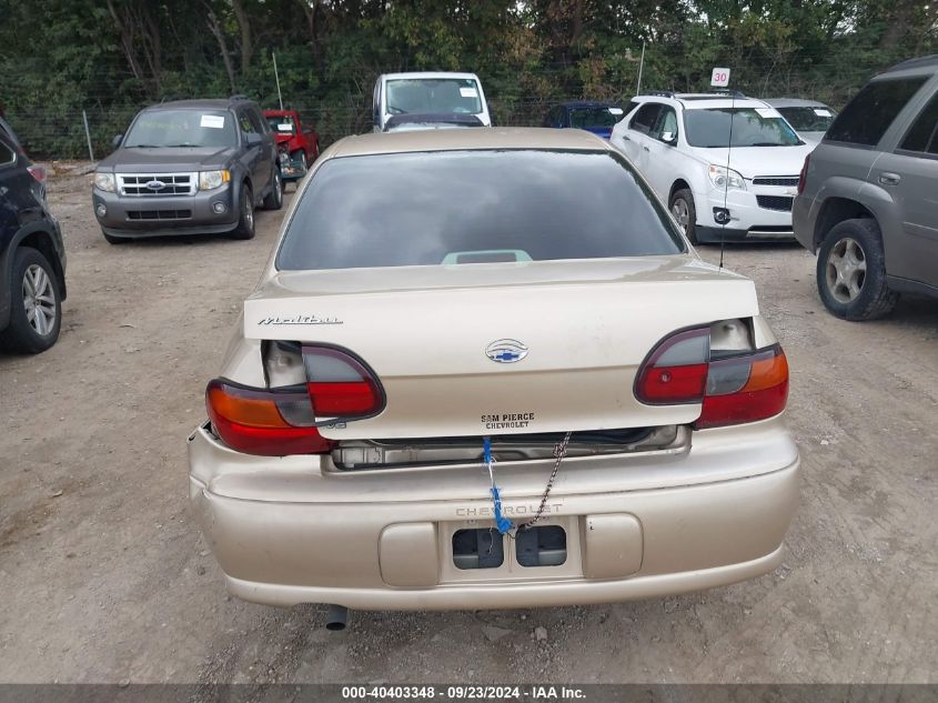 2002 Chevrolet Malibu VIN: 1G1ND52J72M542844 Lot: 40403348