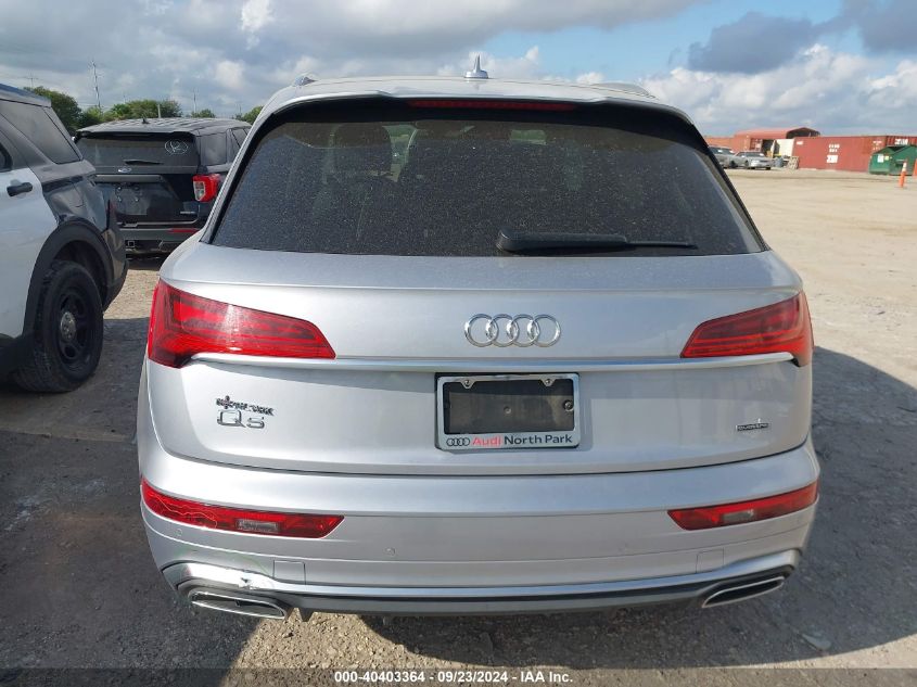 2022 Audi Q5 Premium Plus 45 VIN: WA1EAAFY8N2114064 Lot: 40403364