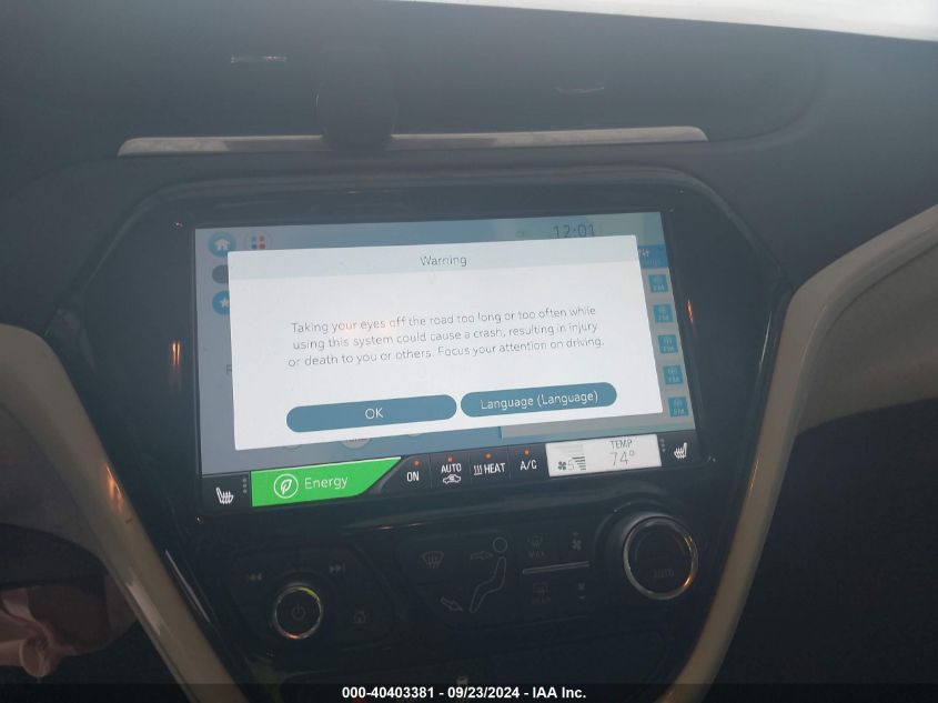 2021 CHEVROLET BOLT EV FWD LT - 1G1FY6S04M4111113