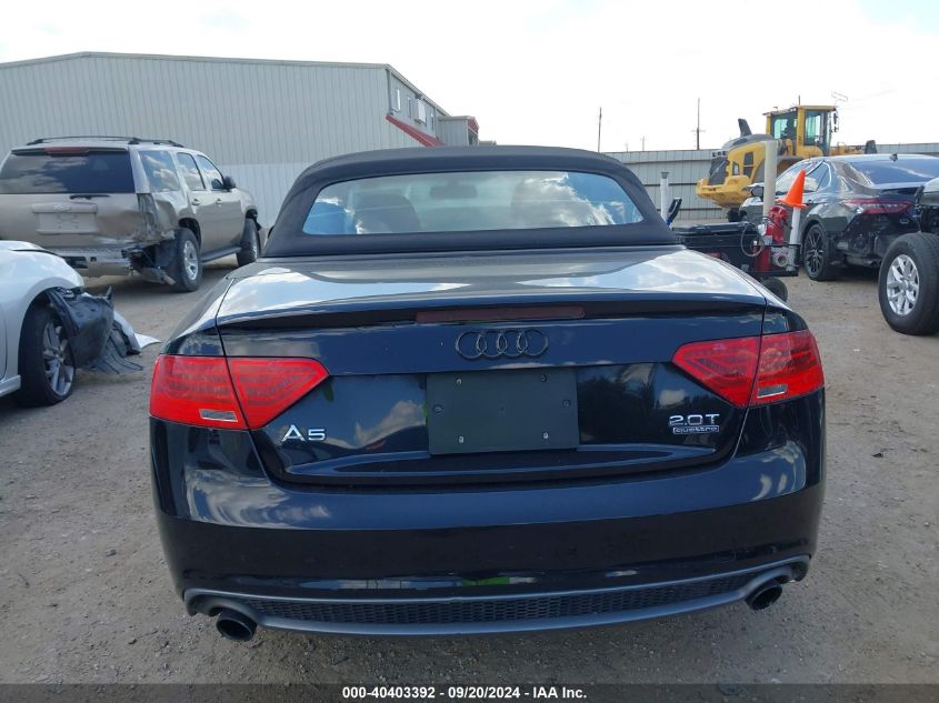 2016 Audi A5 2.0T Premium VIN: WAUD2AFH2GN002504 Lot: 40403392