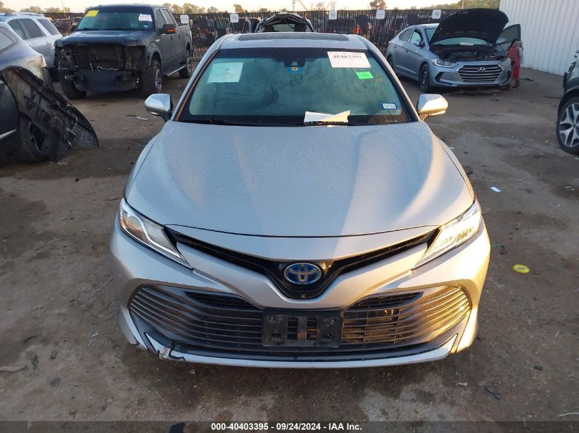 4T1B21HK8KU010474 2019 Toyota Camry Hybrid/Le/Xle/Se