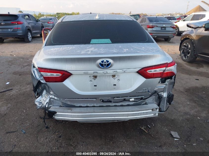 4T1B21HK8KU010474 2019 Toyota Camry Hybrid/Le/Xle/Se