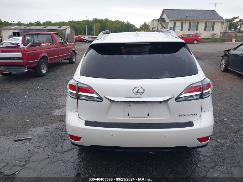 2015 Lexus Rx 350/Base/F Sport VIN: 2T2BK1BA7FC260971 Lot: 40403396