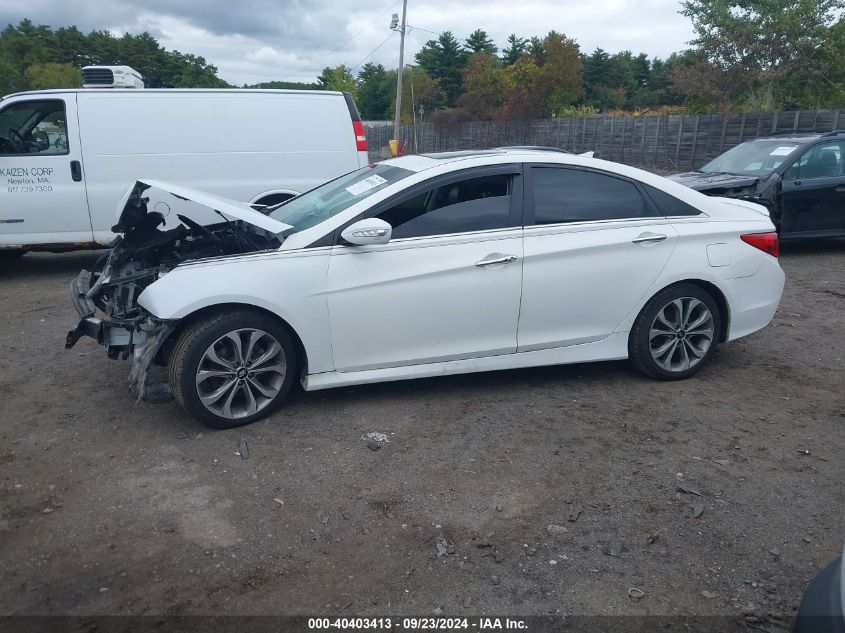 5NPEC4AB6EH851587 2014 Hyundai Sonata Se 2.0T