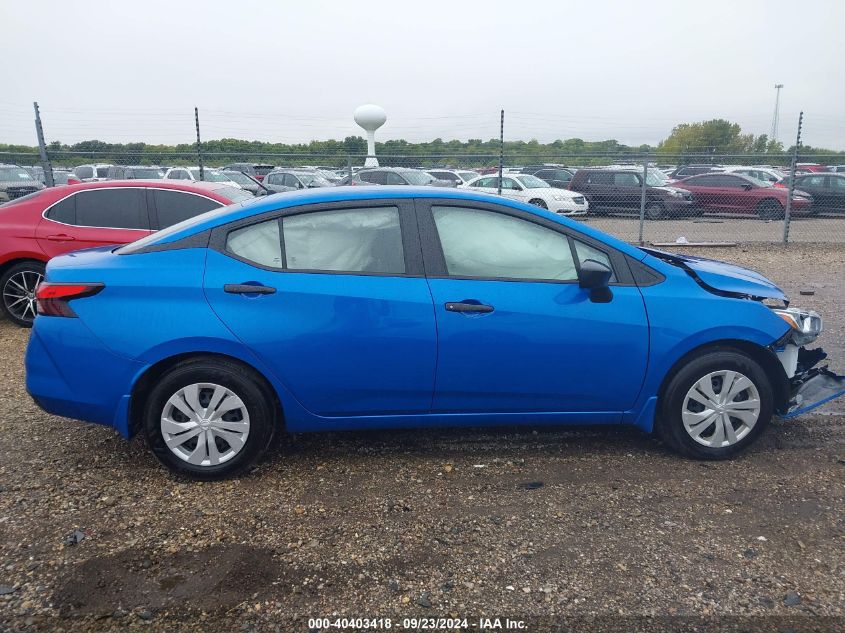 2024 Nissan Versa 1.6 S VIN: 3N1CN8DV7RL867966 Lot: 40403418