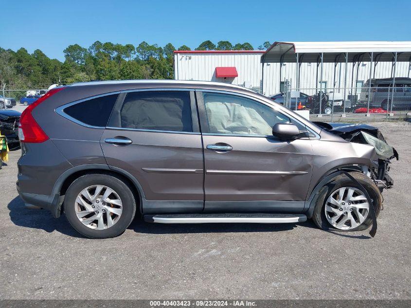 2015 Honda Cr-V Exl VIN: 2HKRM4H70FH600047 Lot: 40403423