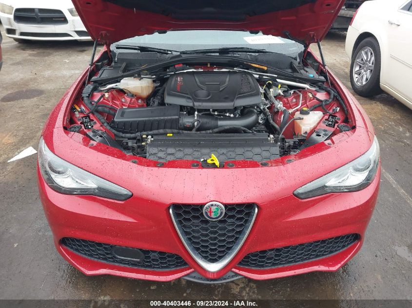 2017 Alfa Romeo Giulia Ti Rwd VIN: ZARFAECN0H7545345 Lot: 40403446