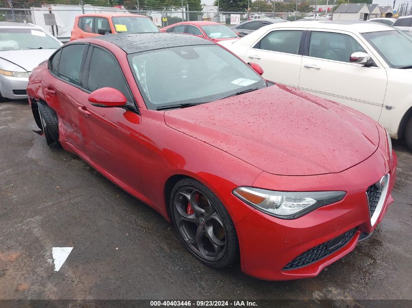 2017 Alfa Romeo Giulia Ti Rwd VIN: ZARFAECN0H7545345 Lot: 40403446