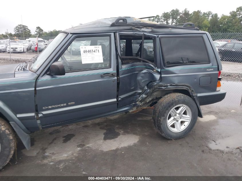 2001 Jeep Cherokee Limited/Sport VIN: 1J4FF58SX1L545922 Lot: 40403471