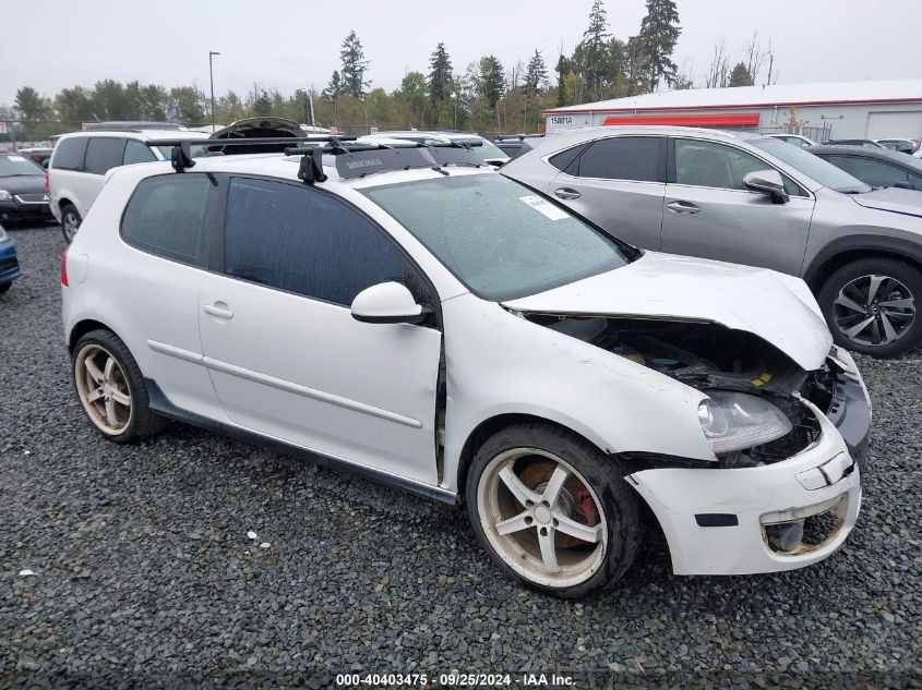 2006 Volkswagen Gti 2-Door VIN: WVWEV71K86W074238 Lot: 40403475